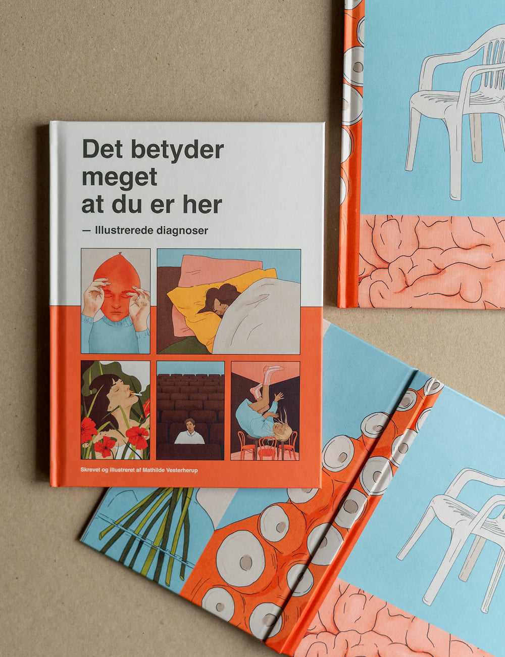 'Illustrerede diagnoser' med notesbøger