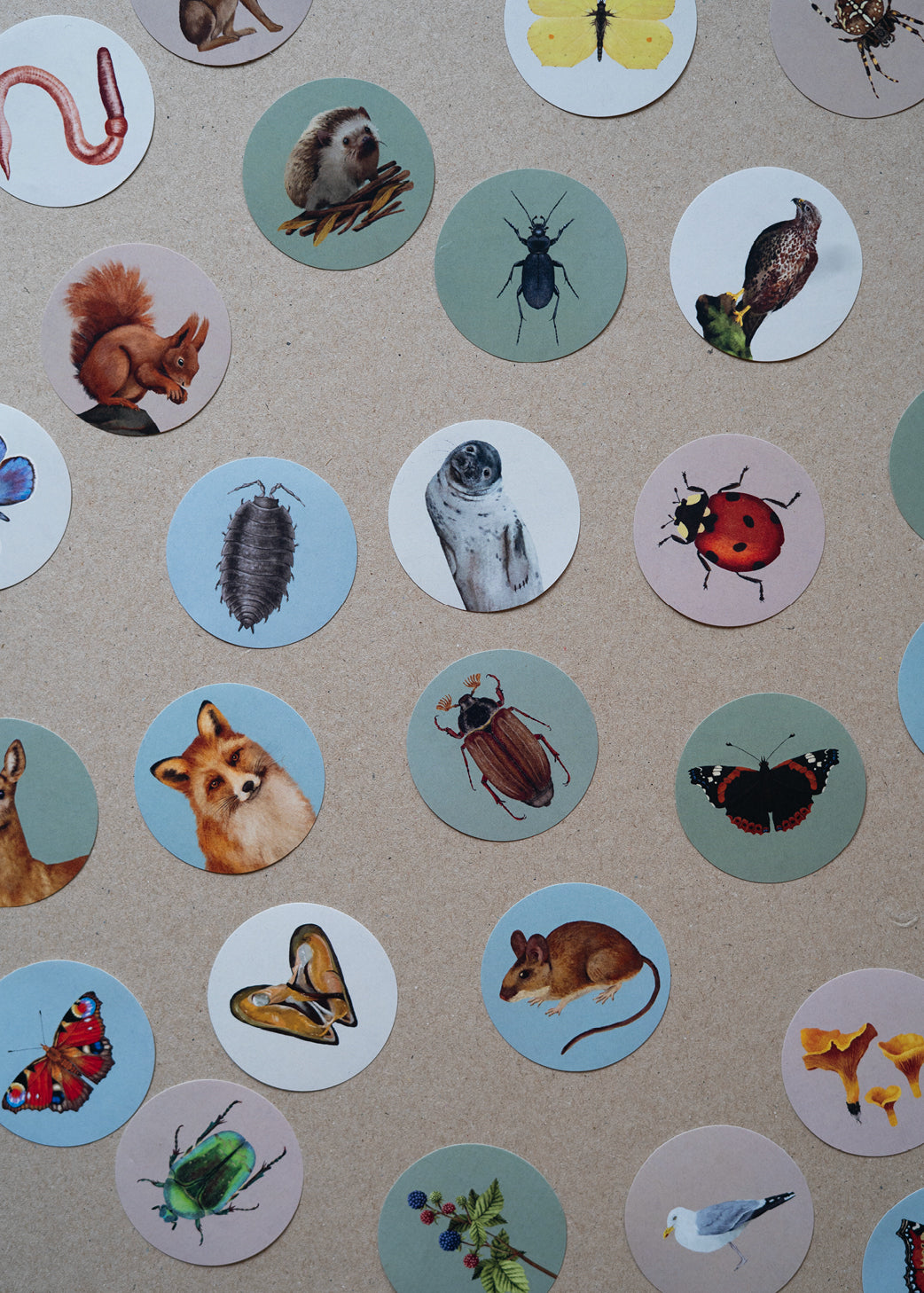 Samlehæfte med klistermærker