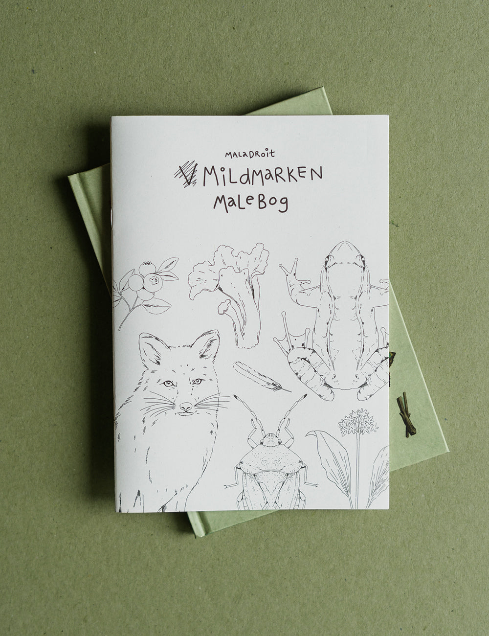 Mildmarken Malebog, 24 sider — 100% genbrugspapir