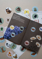 Samlehæfte med klistermærker