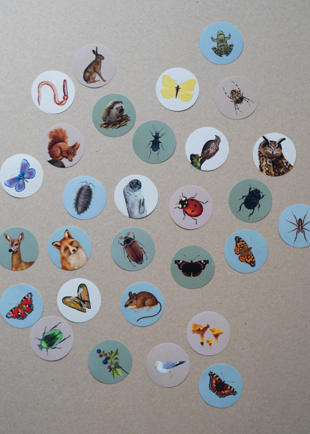 Samlehæfte med klistermærker