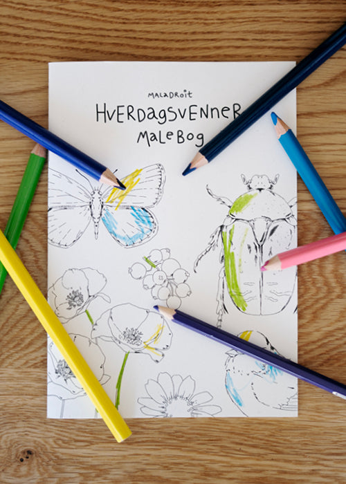 Malebog, 24 sider —  100% genbrugspapir