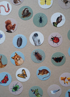 Samlehæfte med klistermærker