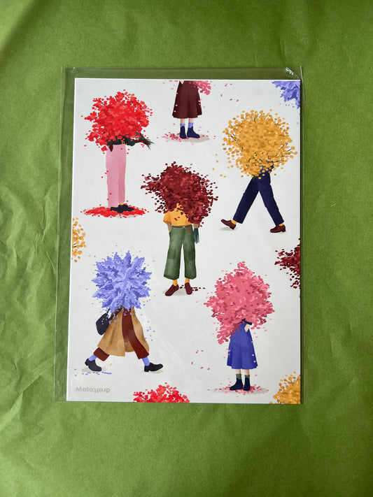 Blomsterbørn — A4