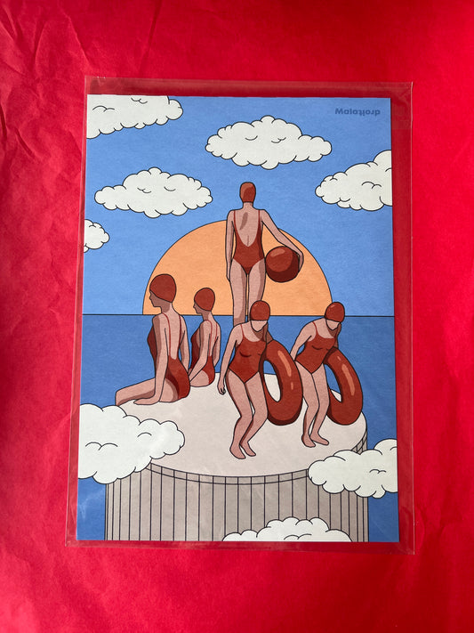 Svømning — A4
